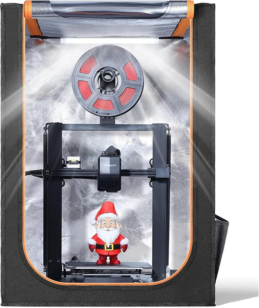 3D Printer Enclosure with LED Lighting, Fireproof Dustproof Tent Constant by YOOPAI